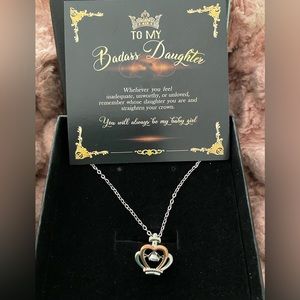 “BAD ASS DAUGHTER” Gorgeous 👑 necklace 20% off 2 item bundle!